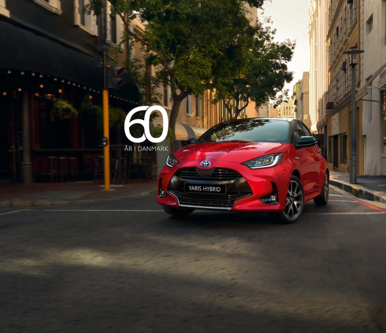 60 år i Danmark Yaris