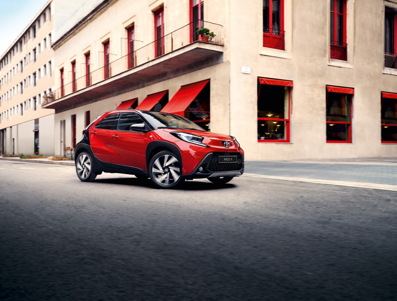 Aygo X Active kampagne