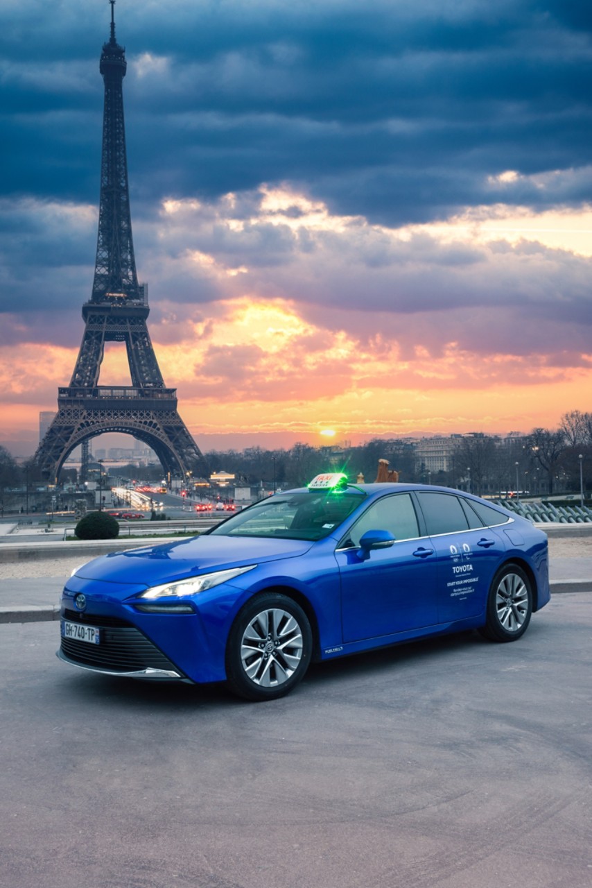 Toyota leverer 500 brintbiler til OL i Paris 2024