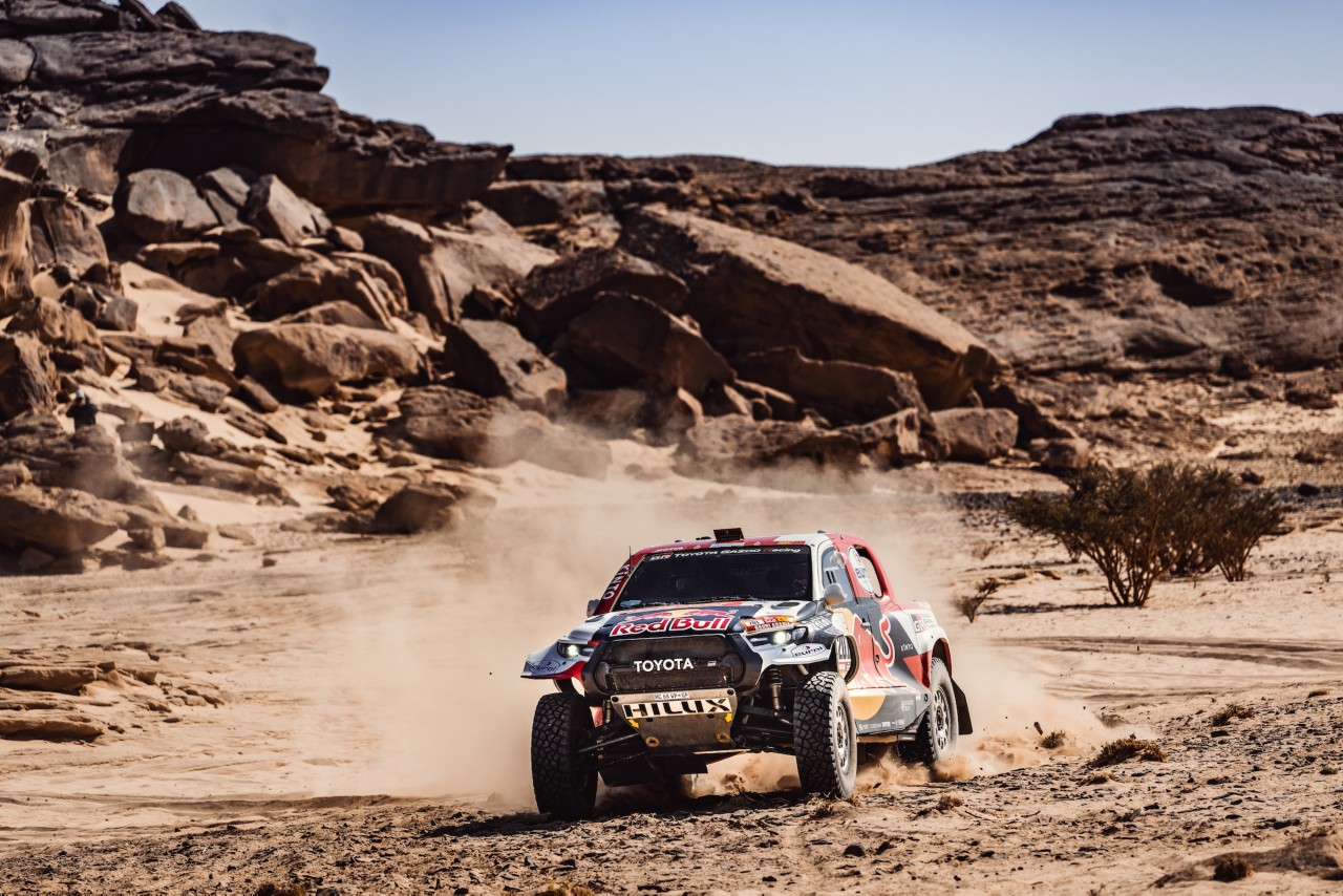 Toyota vinder Dakar Rally 
