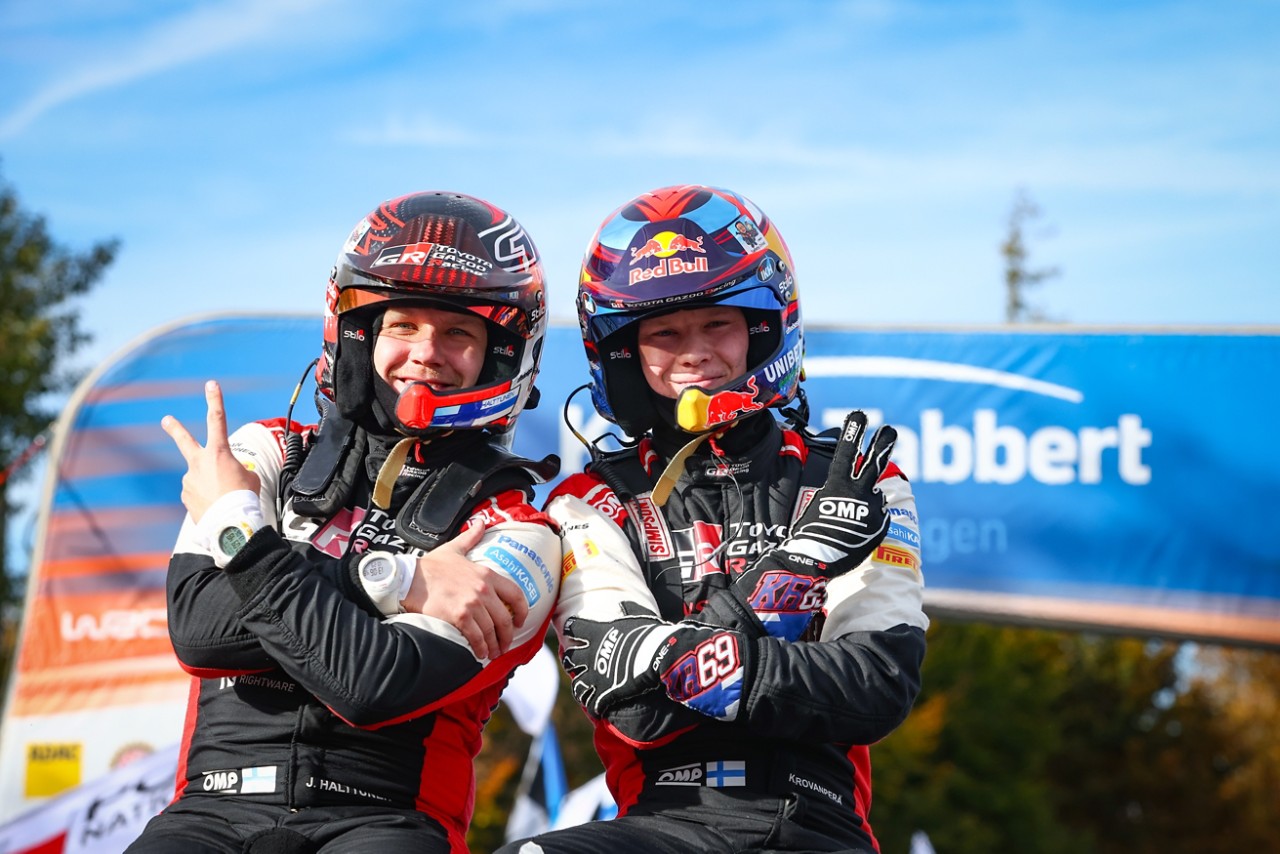 Toyota vinder verdensmesterskabet i rally