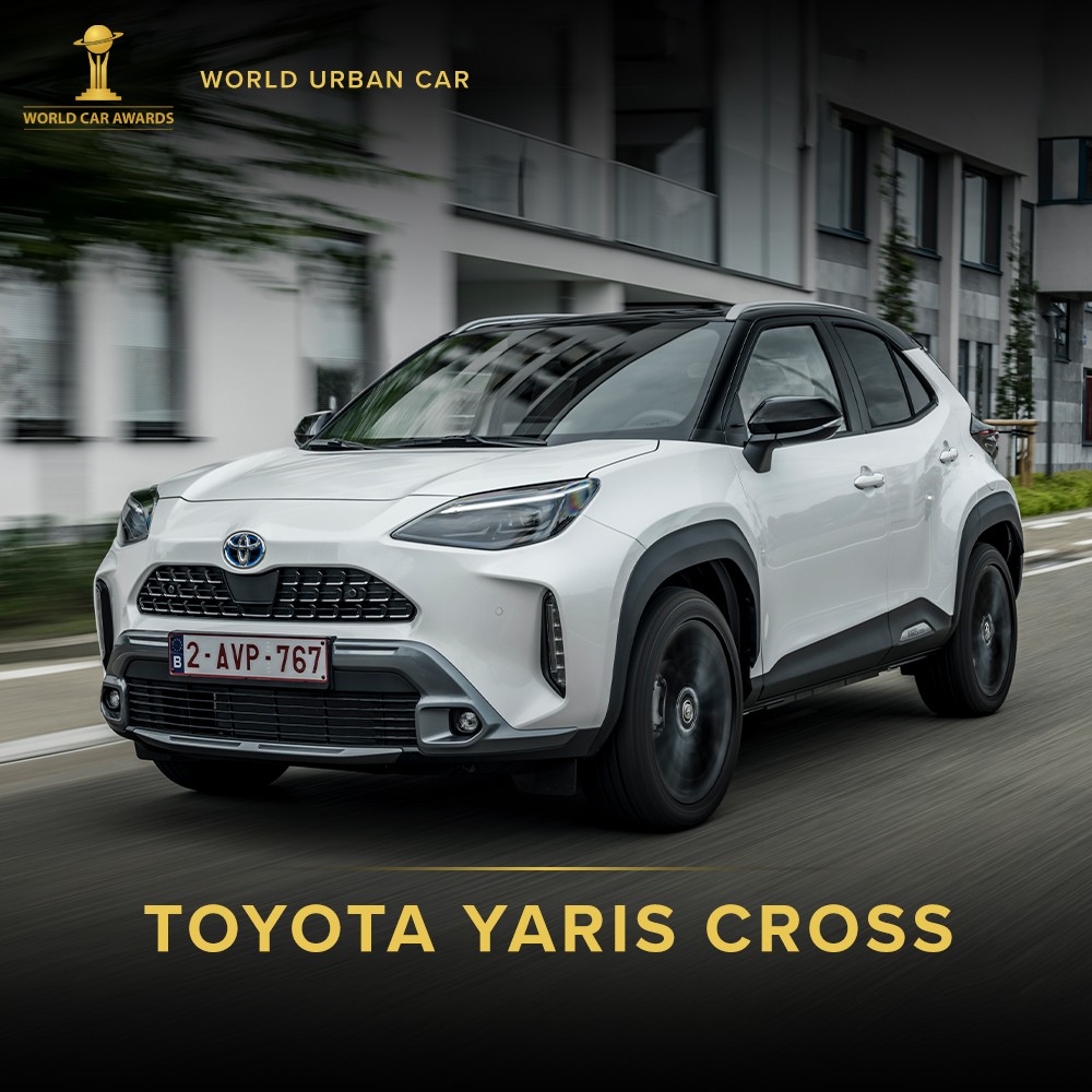 Toyota Yaris Cross kåret som verdens bedste bybil