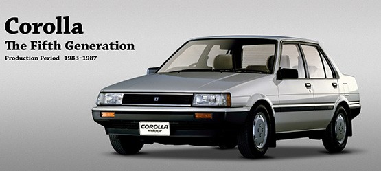 Femte generation Corolla 