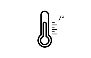 SOMMERDÆK temperatur