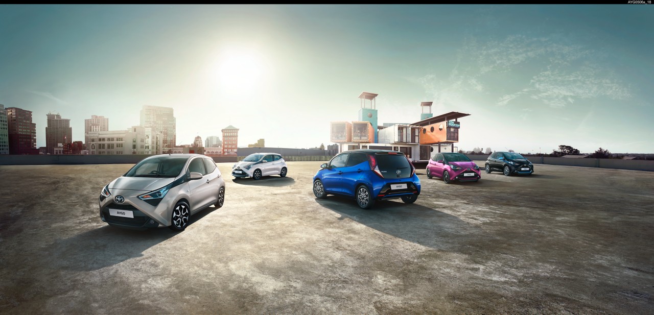 Aygo historiske modeller